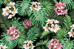 3D Фотообои Artegrafico «Магнолия в тропиках» TR-009 акварель