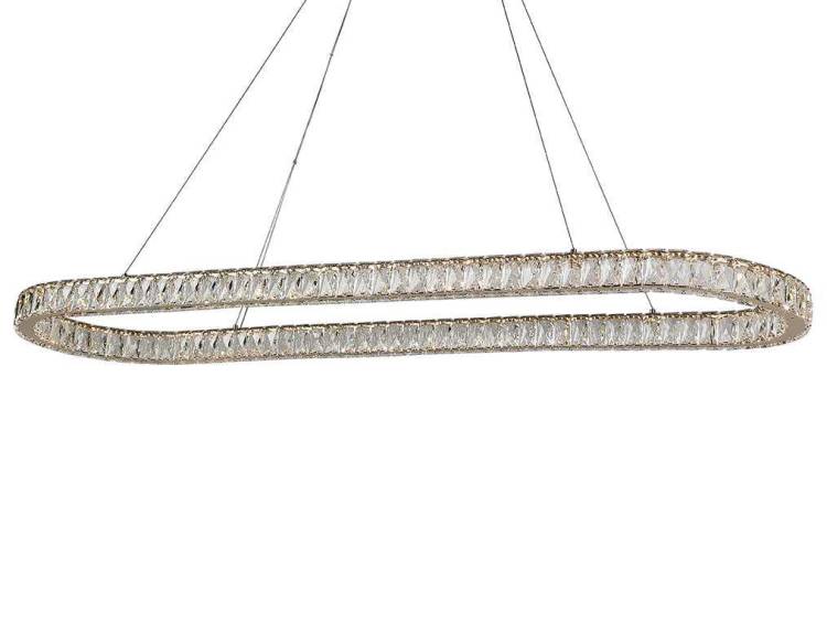 Подвесная светодиодная люстра Newport Krista 8580/140 C oval gold