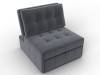 Кресло-кровать Лига Диванов Лига-107 (80) 134898 Серый фото 6