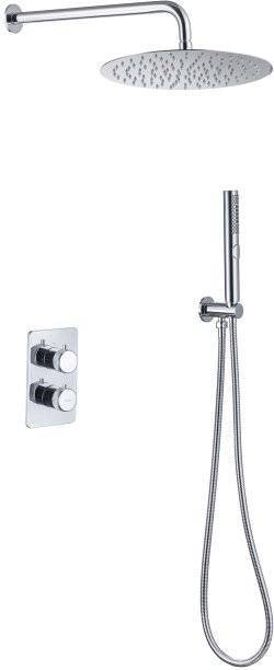 Душевой комплект Allen Brau Priority 5.31013-00 С ВНУТРЕННЕЙ ЧАСТЬЮ, хром
