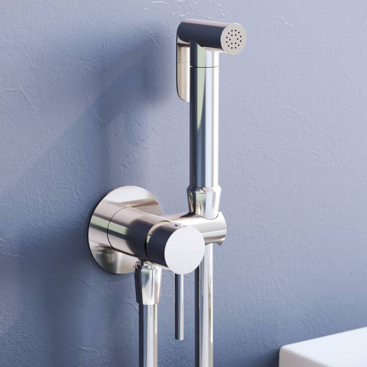 Гигиенический душ RGW Shower Panels 581408211-01 со смесителем, хром