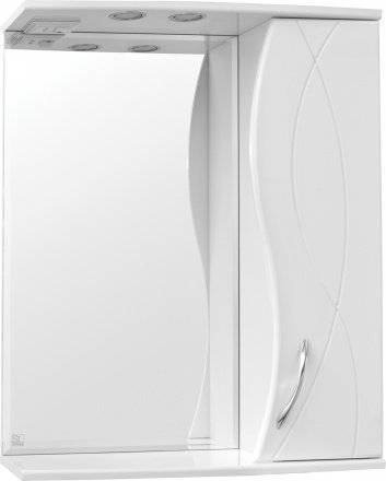 Зеркальный шкаф Style Line Амелия 65 со светом