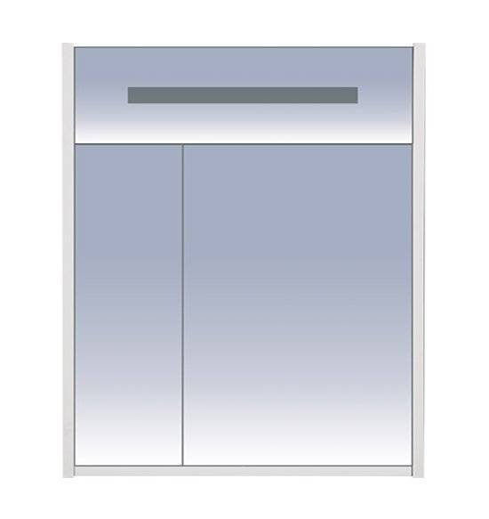 Шкаф-зеркало Misty Джулия-65 Л-Джу04065-0410 красный