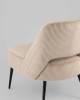 Кресло Stool Group Бостон vd-boston-cl-cream бежевый, велюр рельефный фото 7