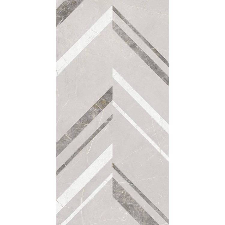 Керамогранит Estima Improve 71673 IM01/PS_NC/60x120x10R/GW Light Grey Полированный 60x120