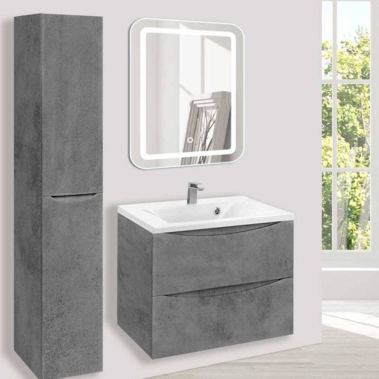Мебель для ванной Vincea Mia 65 бетон