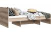 Кровать Woodville Кинд 586725 дуб делано 90x190