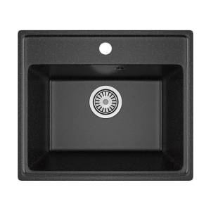 Мойка кухонная Maretti Kitchen KT490-BL черный, 49x42