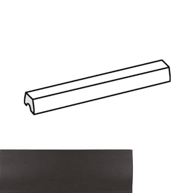 Бордюр Equipe Vibe 28875 Corbel Almost Black Matt 2x20