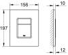 Кнопка смыва Grohe Skate Cosmopolitan 38732KF0 фантомный черный фото 2