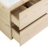 Тумба под раковину Belbagno Neon NEON-500-2C-SO-PB 47.2x34.6x55 Pino Bianco подвесная с двумя выкатными ящиками, с доводчиками фото 3