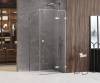 Душевое ограждение NEW TRENDY AVEXA 100x80x200 EXK-1482 (хром) фото 2