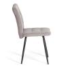 Стул Tetchair Medeo LT 25228 серый, черный, велюр фото 2