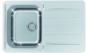 Мойка кухонная Alveus Line Max 80 1136608 Sat-90 с сифоном, 79x50