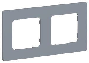 Рамка 2-постовая IEK Flite FI-M22-32-20-K35 маренго