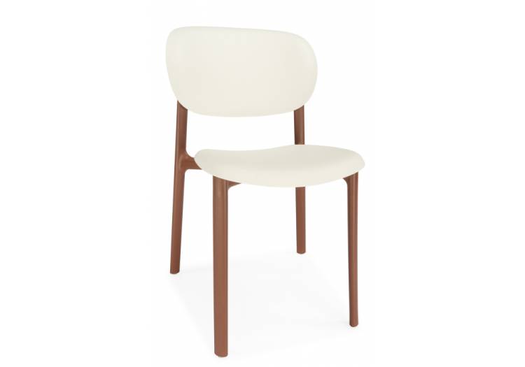 Стул Woodville Mokka 15930 brown, milky