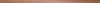 Бордюр Tubadzin Serenity Steel Copper 3 89.8x2.3
