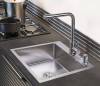 Комплект Мойка кухонная РМС MR MR-5050 c корзиной и дозатором + Смеситель РМС SUS124-017F-1 хром фото 9