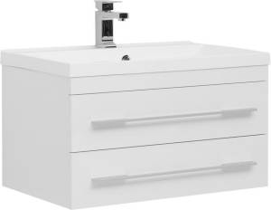 Тумба с раковиной Aquanet Нота 75 287707 белый, 440x750x480