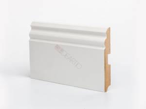 Плинтус Deartio L-XL U 105-120 Белый 2050x120x16