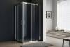 Душевой уголок Royal Bath RB HPD-T-CH профиль хром, стекло прозрачное, 120x110x200