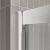Душевой уголок Belbagno LUCE-AH-1-150/100-C-Cr профиль хром, стекло прозрачное, 150x100x195 фото 5