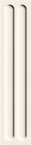 Керамическая плитка Paradyz Monpelli White Cegielka Struktura C Polysk 6.5x29.8