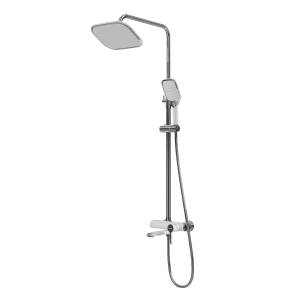 Душевая стойка Grossman Alba 500.K35.06.100/000 хром с белым