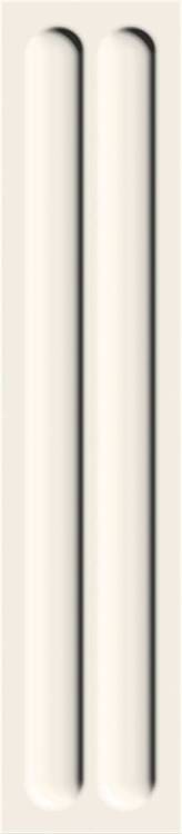 Керамическая плитка Paradyz Monpelli White Cegielka Struktura C Polysk 6.5x29.8