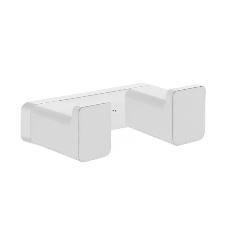 Крючок Rose RG1821C двойной, белый