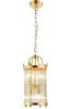Подвесная люстра Crystal Lux Tadeo SP4 D200 GOLD/TRANSPARENTE фото 2