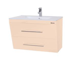Тумба с раковиной Bellezza Берта 60 2 ящ. Бежевый