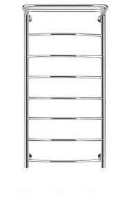Полотенцесушитель электрический Secado Милан 4603777451172 1 СП 100x60, L, хром