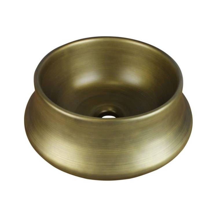 Раковина Bronze de Luxe 1347MQ Terracotta 35 см, бронза