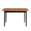 Стол Tetchair Соната Люкс 25166 антик, черный, массив сосны 120(150)x75x75 фото 6