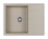 Мойка кухонная Misty Титан TIT-65х51-02 бежевый, 65x51 фото 6