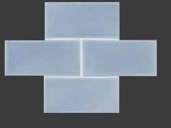 Керамическая плитка Ceramiche Grazia Essenze Brick NN60 GENZIANA 6.5x13