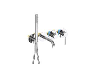 Смеситель для ванны Aquatek Европа AQ1344CR хром