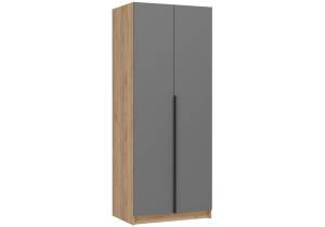 Шкаф Woodville Широн 800 586592 серый графит/дуб крафт золото