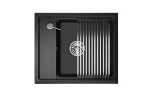 Мойка кухонная Granula Kitchen Space KS-6004 черный