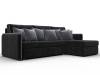 Диван угловой Лига Диванов Лига-078 130991 Черный