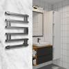 Полотенцесушитель электрический Indigo Muza DGM60-50GFMRt 60x50 графитовый металлический фото 4