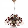 Подвесная люстра Lucia Tucci Fiori Di Rose 1760.8 Brown