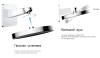 Душевой комплект Vincea Inspire VSFW-3I22MT3GM встраиваемый, термостат, двухрежимный, вороненная сталь фото 5