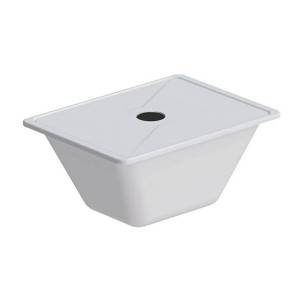 Контейнер Am.Pm Gem W90A-070-070W-C белый, для ванны
