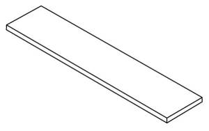 Ступень Atlas Concorde Russia Forte dei Marmi Rock 620070002878 Moleanos Cream Scalino Angolare SX 33x160