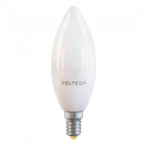 Лампа светодиодная Voltega Simple E14 10W 2800K матовая VG2-C37E14warm10W 7064