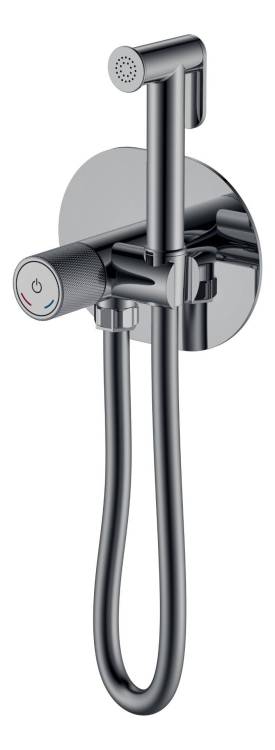 Гигиенический душ Boheme Tech 157-SGM Shine Gun Metal