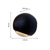 Уличный настенный светильник Favourite Linse 4391-1W фото 2