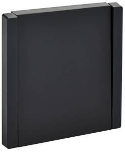 Выключатель 1-клавишный проходной IEK Forte&Piano FP-V12-1-10-1-K02 черный